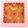 qiqee Autopop up Pink Bakery Boxes 50 Packs Pastry Box 8x8x25 inch Pie Boxes With Window