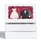 RomanticBaking 24 Pack 7 x 4 38 x 1 12 inches Cookies Boxes for 2 AutoPopup Macaron Boxes for 6 Bakery Boxes High Visibility White Paper Food Box with Clear Window