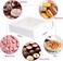 Yeplan 10 Pcs Pie Boxes10x10x25 inches Bakery Boxes with WindowCookie Boxes for PieDonutsChocolateDessertPastryMuffins