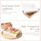 ZORRITA 8 x 6 Inch Paper Charcuterie Boxes with Clear Lids 20 Pack Large Disposable Take Out Bakery Boxes To Go Containers for Cake Slice Cupcakes Sandwiches Cookies Cocoa Bombs Salads White