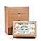 JCXGRVC 48PCS 10 x 7 x 25 inches Premium Bakery Boxes for Cookies Boxes Strawberries Boxes with Clear Window Brown Natural Kraft Paper Box