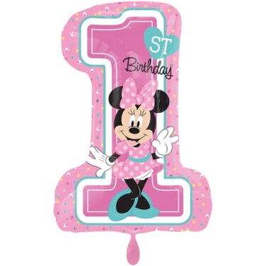 Amscan Happy Birthday Minnie 1st Birthday