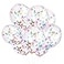 bouti1583 Party Balloon Birthday Balloons Sprinkles Confetti Balloon Pack Ice Cream Sprinkle Balloons24PCS