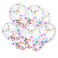 bouti1583 Party Balloon Birthday Balloons Sprinkles Confetti Balloon Pack Ice Cream Sprinkle Balloons24PCS