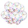 bouti1583 Party Balloon Birthday Balloons Sprinkles Confetti Balloon Pack Ice Cream Sprinkle Balloons24PCS