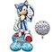 Anagram 53 Sonic Airloonz Balloon Birthday Decoration Sonic Party Supplies