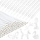 rubfac RUBFAC 260 White Long Balloons for Tying Arch 100pcs Twisting Balloon for Garland Animals Modeling Birthday Wedding Party Decorations