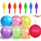 LEEZZIZZ 41Pcs Punch Balloons Thickened Neon Punching Balloon Heavy Duty with Rubber Band Handle Birthday Party Favors for Kids Weddings Goodie Bag Supply