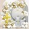 AYDILOUP Communion Decorations Balloons Kit 118 Pcs Balloons Arch for Holy Communion Decorations God Bless Christening Baptism Theme Party Supplies