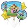 Anagram Super Mario Bros Foil Balloon Bouquet 5pc