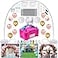 iRabey Balloon Arch Kit and Balloon Pump 10FT Width 9FT Height Adjustable Balloon Arch Stand with NEW DESIGNED 2 Balloon Stands Water Fillable Bases for Wedding Anniversary Mothers Day Party