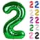IWERP Green Number 2 Balloon 40 Inch 2 Balloon Number 2nd Birthday Decorations