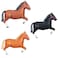 TCS Party 43 Jumbo Horse Foil Balloon Bundle 3Piece Set for Equestrian Western Country Rodeo Derby Cowboy Themed Parties Decor Brown Black and Tan
