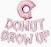 ZaneGear Donut Grow Up Balloons Banner Birthday Party Decorations Supplies