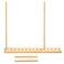 Auihiay 14 Sizes Adjustable Wood Balloon Sizer Ruler Measurement Tool for Balloon Decorations Arches Columns Rings Towers 014 Inch