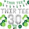 kreat4joy Golf 30th Birthday Decorations 30th Birthday Decorations for Men ThirTee Birthday Banner Cake Topper Glitter for 30th Golf Sports Theme Birthday Party Decorations