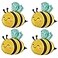MOHYS Bee Balloons Birthday Party Decorations Supplies for Wedding Baby Shower 4 Pack