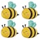 MOHYS Bee Balloons Birthday Party Decorations Supplies for Wedding Baby Shower 4 Pack