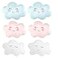OSAMUHA 6PCS Cloud Balloons Foil Mylar Cloud Balloons for Birthday Party Decorations Supplies