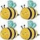 SAMOKA Bee Balloons4 PCS 31 Inch Bee Birthday Party DecorationsBee Baby Shower Decorations