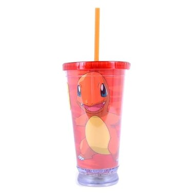 JUST FUNKY Pokemon Charmander 18oz LED Carnival Cup