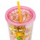 Silver Buffalo Care Bears Rainbow and Stars Featuring Funshine Grumpy Good Luck Bedtime Cheer and Tenderheart Bears Plastic Confetti Cold Cup with Lid and Straw 32 Ounces