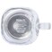 Silver Buffalo Peanuts Snoopy Glass Jar with Lid and Straw 21 Ounces