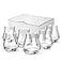 GLENCAIRN Whiskey and Gin Mixer Glass Set of 6 in Trade Pack