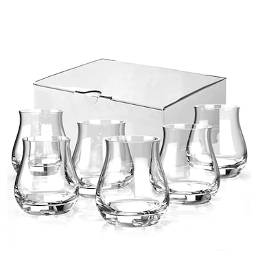GLENCAIRN Whiskey and Gin Mixer Glass Set of 6 in Trade Pack