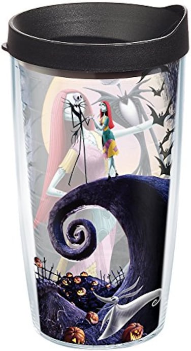 Tervis Disney The Nightmare Before Christmas Jack and Sally Insulated Tumbler 16oz Clear