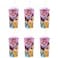 Zak Designs 6Pack Disney Princess 16oz Reusable Sports Tumbler Drink Cups with Lids Straws Pink