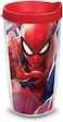 Tervis Marvel SpiderMan Iconic Made in USA Double Walled Insulated Tumbler Travel Cup Keeps Drinks Cold Hot 16oz Classic