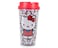 Silver Buffalo Sanrio Hello Kitty Pattern Double Wall Travel Tumbler wSlide Close Lid 20 Ounces 16oz Allover Faces 1 Count Pack of 1