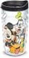 Tervis Disney Mickey Group Made in USA Double Walled Insulated Tumbler Travel Cup Keeps Drinks Cold Hot 10oz Wavy Classic