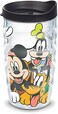 Tervis Disney Mickey Group Made in USA Double Walled Insulated Tumbler Travel Cup Keeps Drinks Cold Hot 10oz Wavy Classic