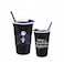 Silver Buffalo Siver Buffalo Nightmare Before Christmas What a Wonderful Nightmare Plastic Tumbler with Lid and Straw 32Ounce