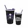 Silver Buffalo Siver Buffalo Nightmare Before Christmas What a Wonderful Nightmare Plastic Tumbler with Lid and Straw 32Ounce