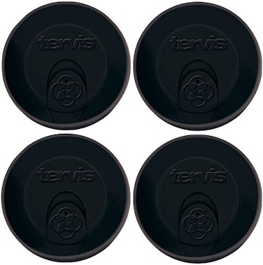 Tervis Travel Lid 24oz Black Great For Both Hot and Cold Liquids Dishwasher Safe Top Rack Only 4