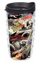 Tervis Nickelodeon Teenage Mutant Ninja Turtles Made in USA Double Walled Insulated Tumbler Travel Cup Keeps Drinks Cold Hot 10oz Wavy Classic