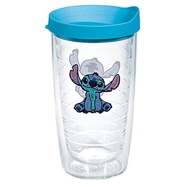 Tervis Disney Stitch Front and Back Made in USA Double Walled Insulated Tumbler Travel Cup Keeps Drinks Cold Hot 16oz Classic