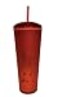 Starbucks 2022 Valentines Day Limited Edition Hearts Ombre Dome Kaleidoscope Tumbler Cold Cup