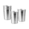 YOLCAR 8 Pack 6 oz Stainless Steel Cups for Kids BPA Free Healthy Metal Shatterproof Stackable Drinking Cups
