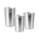YOLCAR 8 Pack 6 oz Stainless Steel Cups for Kids BPA Free Healthy Metal Shatterproof Stackable Drinking Cups