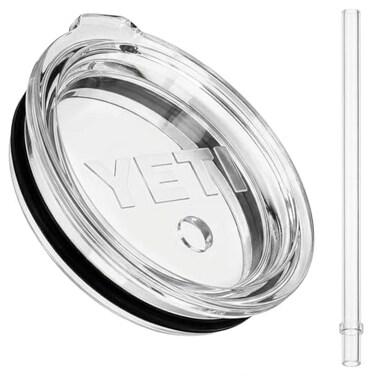 YIOUS Rambler ShatterProof DishwasherSafe Replacement Lid and Straw 20OZ