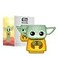 JoyJolt Star Wars Stackable Character Collection Grogu Stackable Glasses