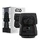 JoyJolt Character Stackable Star Wars Drinking Glasses 8oz Darth Vader Glass Set of 2 with Head and Body Fun Kitchen or Bar Glasses Sets for the Home Star Wars Gift