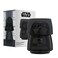 JoyJolt Character Stackable Star Wars Drinking Glasses 8oz Darth Vader Glass Set of 2 with Head and Body Fun Kitchen or Bar Glasses Sets for the Home Star Wars Gift