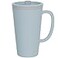 Copco Cone Insulated Travel Mug with Handle 16 oz Double Wall TwistOff SpillResistant Lid Slide Closure BPAFree Cup for Hot or Cold Drinks Microwave Dishwasher Safe Light Blue