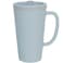 Copco Cone Insulated Travel Mug with Handle 16 oz Double Wall TwistOff SpillResistant Lid Slide Closure BPAFree Cup for Hot or Cold Drinks Microwave Dishwasher Safe Light Blue