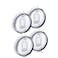 LEIOH 4 Pack 20 oz Tumbler Lid Replacement Lids Compatible for YETI 20 oz TumblerTravel MugSpill Proof Splash Resistant Silicone Sliding CoversStraw Friendly BPA Free